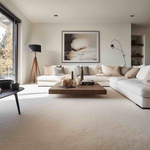 warm beige carpet