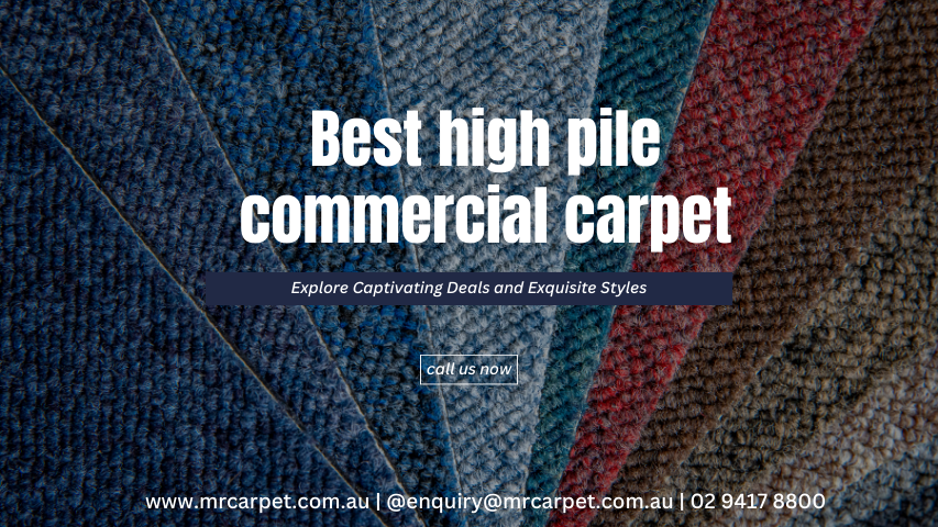 best high pile commercial carpets at Sydney