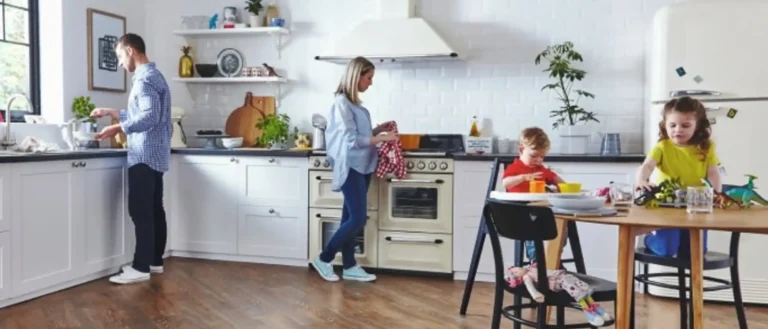 Sydney family enjoying vinyl flooring